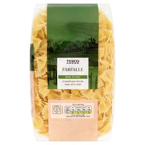 Tesco Farfalle Pasta Bows 500G