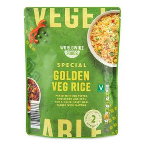 Worldwide Special Golden Vegetable Rice 250g