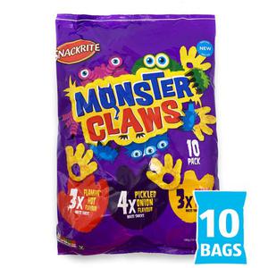 Snackrite Multipack Monster Claws 10x18g