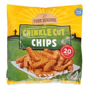 Four Seasons Crinkle Cut Chips 1.5kg