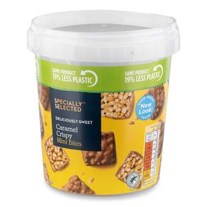 Specially Selected Deliciously Sweet Caramel Crispy Mini Bites 210g
