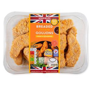 Ashfields Breaded Chicken Goujons 270g