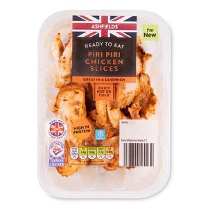 Ashfields Ready To Eat Piri Piri Chicken Slices 180g