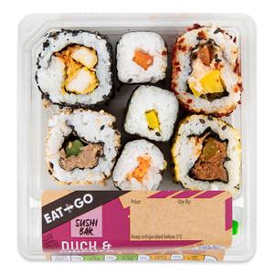 Eat & Go Duck & Chicken Sushi Bar 118g