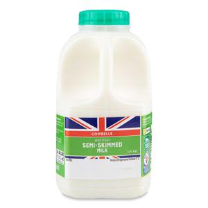 Cowbelle British Semi-skimmed Milk 1.7% Fat 1 Pint