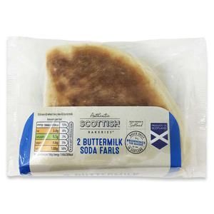 Authentic Scottish Bakeries Buttermilk Soda Farls 2x90g