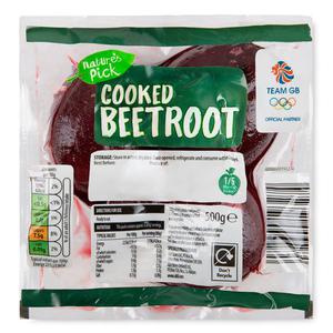 Natures Pick Cooked Beetroot 500g