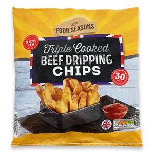 Four Seasons Triple Cooked Beef Dripping Chips 750g