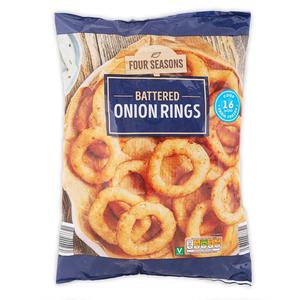 Four Seasons Battered Onion Rings 750g