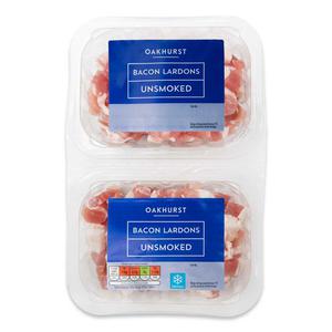 Oakhurst Unsmoked Bacon Lardons 200g