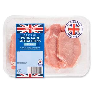 Ashfields British Pork Loin Medallions 400g