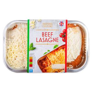 Inspired Cuisine Beef Lasagne 1kg