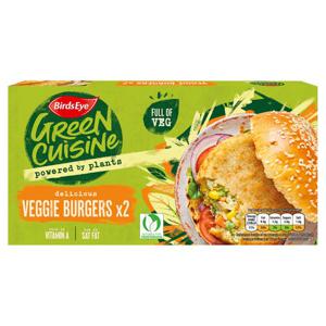 Birds Eye Green Cuisine 2 Veggie Burgers 250G