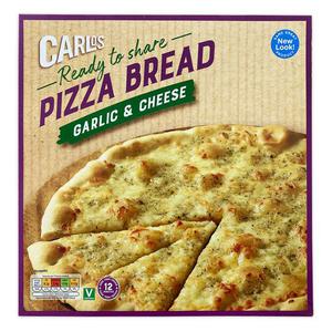 Carlos Ready To Share Garlic & Cheese Pizza Bread 236g