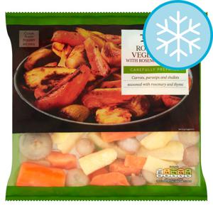 Tesco Roast Vegetable Mix 500G