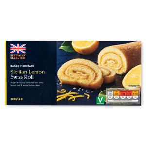 Specially Selected Sicilian Lemon Swiss Roll 275g