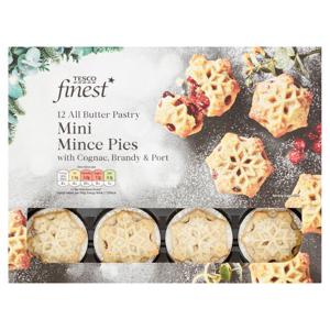 Tesco Finest Mini Mince Pies 12 Pack