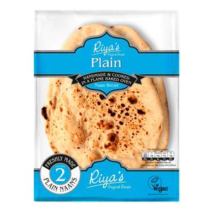 Riyas Original Recipe Plain Naan Bread 2x200g