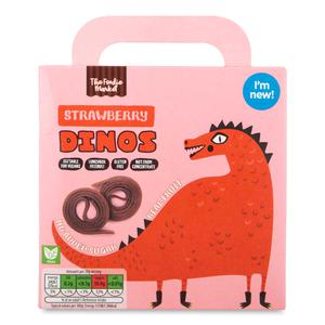 The Foodie Market Strawberry Dinos 5x20g