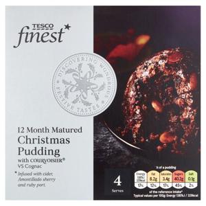 Tesco Finest Christmas Pudding 400G