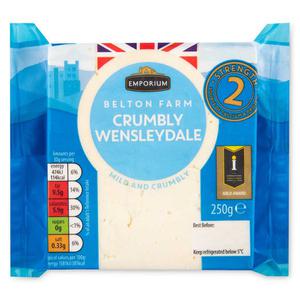 Emporium Belton Farm Crumbly Wensleydale Cheese 250g