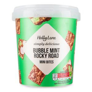 Holly Lane Bubble Mint Rocky Road Mini Bites 176g