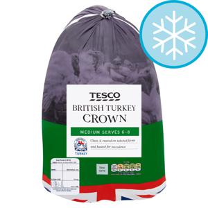 Tesco British Frozen Medium Turkey Breast Crown 2.0-2.3Kg