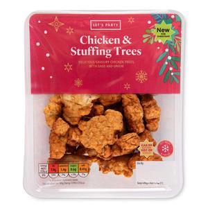 Lets Party Chicken & Stuffing Trees 200g