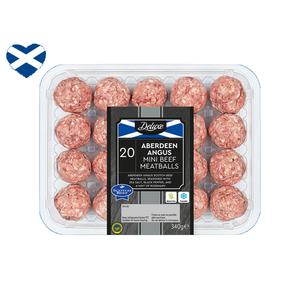 Deluxe 20 Aberdeen Angus Mini Scotch Beef Meatballs