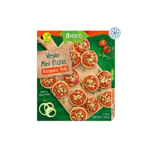 Vemondo 12 Vegan Mini Pizzas Bolognese Style