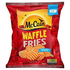 Mccain Waffle Fries 550G