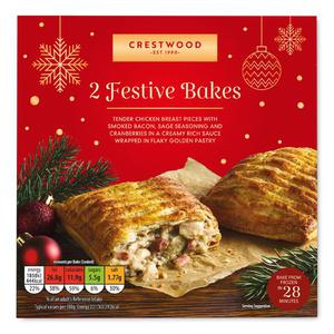 Crestwood Chicken & Stuffing Festive Bakes 316g