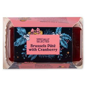 Specially Selected Brussels Pate With Cranberry 200g