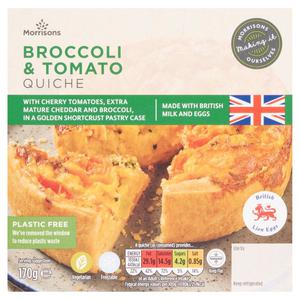 Morrisons Broccoli & Tomato Quiche