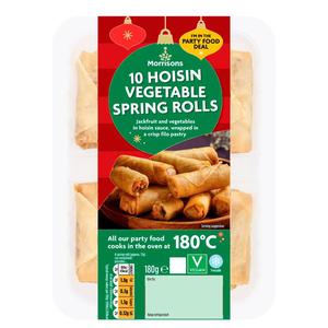 Morrisons Hoisin Vegetable Spring Rolls