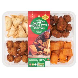 Morrisons 50 Piece Indian Selection