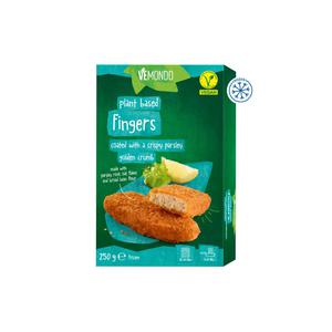 Vemondo Plant Based Fingers Coated with a Crispy Golden Crumb