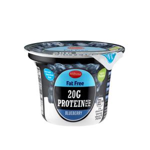 Milbona Fat Free High Protein Yoghurt Blueberry