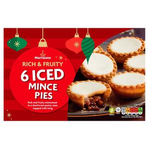 Morrisons Iced Mince Pies