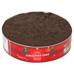 Morrisons Christmas Cake Serves 12