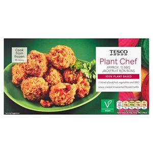 Tesco Plant Chef Bbq Jackfruit Bon Bons 216G