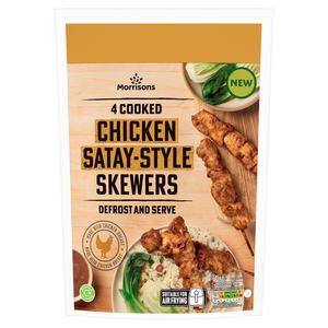 Morrisons Satay Chicken Skewers