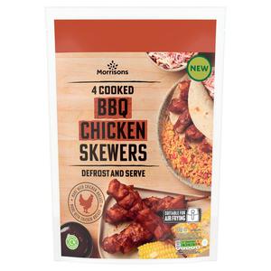 Morrisons BBQ Chicken Skewers