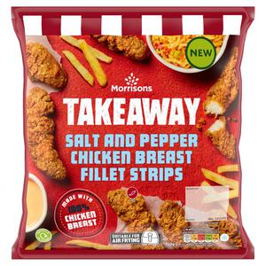 Morrisons Salt & Pepper Coated Chicken Strips