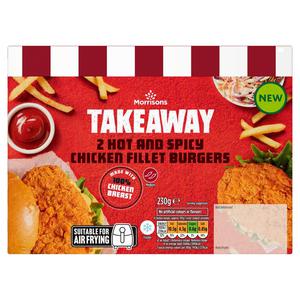 Morrisons Hot & Spicy Chicken Fillet Burger