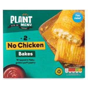 Plant Menu No Chicken Bakes 2x140g