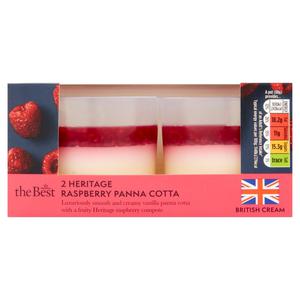 Morrisons The Best Raspberry Panna Cotta