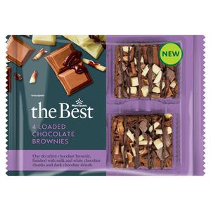 Morrisons The Best Chocolate Loaded Brownie