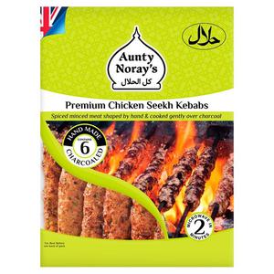 Aunty's Aunty Noray's Chicken Seekh Kebabs