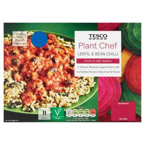 Tesco Plant Chef Lentil & Bean Chilli 400G